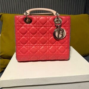 Tri color lady Dior medium